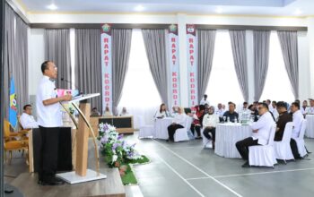 Gelar Rakor Strategi, Gubernur Sultra Tegaskan Komitmen Tata Kelola Pertambangan dan Penyelamatan Aset Daerah