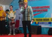 Bupati dan Wabup Konawe Gelar Halalbihalal di Kecamatan Anggaberi