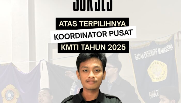 Wahyu Hidayat Terpilih Jadi Korpus Keluarga Mahasiswa Teknik Seluruh Indonesia Periode 2025–2026