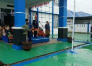 Ditengah Rintik Hujan, KUPP Kelas I Molawe Gelar Upacara Peringatan HUT ke-80 RI