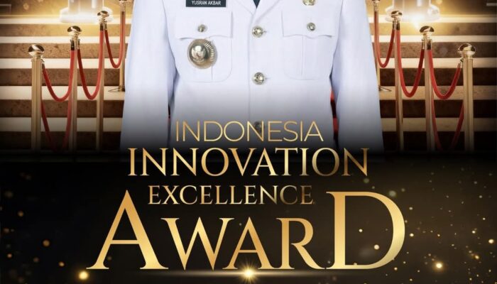 Bupati Konawe Raih Penghargaan Indonesian Innovation Excellence Awards 2026