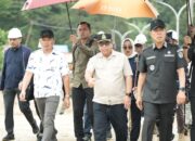 Didampingi Bupati Konawe, Gubernur Sultra Tinjau KNMP Sorue di Kecamatan Soropia