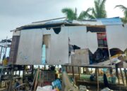 40 Rumah Warga Desa Saponda Laut Porak-poranda Diterpa Anging Puting Beliung, Dinsos Konawe Gerak Cepat