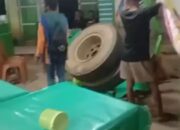 Ban Kontainer Terlepas, Hantam Rumah Makan di Pondidaha Konawe