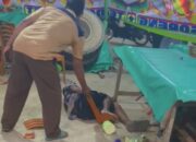 Polisi Ungkap Kronologi Ban Kontainer yang Lepas di Pondidaha, Pengunjung Rumah Makan Alami Luka