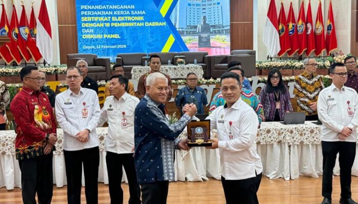 Sultra dan BSSN Jalin Kerja Sama Sertifikat Elektronik, Wujudkan E-Government