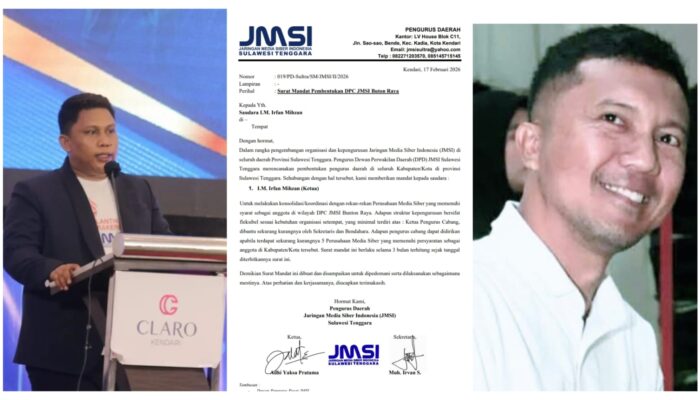 Irfan Mihzan Pimpin JMSI Buton Raya, Siap Bersinergi dengan Pemda