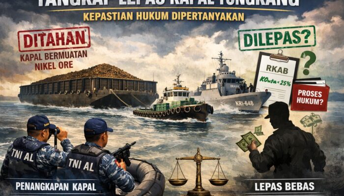 Kapal Tongkang Dilepas, Danlanal Kendari: Sangkaan Awal Tak Terbukti