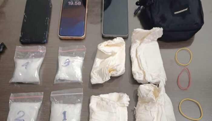 Sabu 203 Gram Dibongkar, 3 Tersangka Ditangkap di Kendari