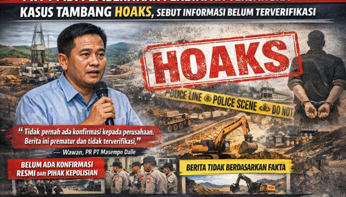 PT Masempo Dalle Minta Media Kedepankan Verifikasi, Berita Kasus Tambang Dinilai Menyesatkan