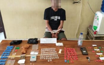 Polres Muna Ungkap Kasus Narkotika Jenis Sabu, 159,57 Gram Barang Haram Diamankan