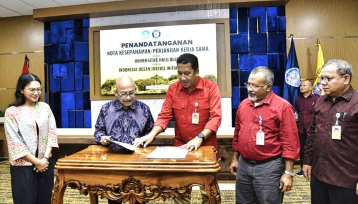 UHO dan IOJI Jalin Kolaborasi untuk Transformasi Hukum Ekologis