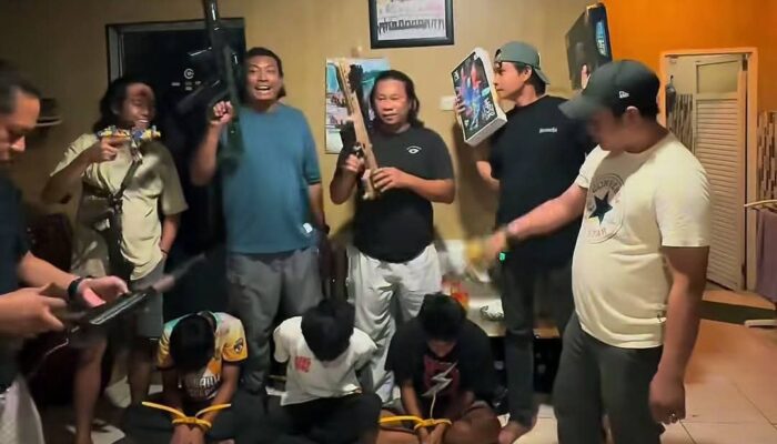 Resmob Polres Parepare Bekuk Tiga Pemuda Terduga Pelaku Pencurian Puluhan Senjata Mainan