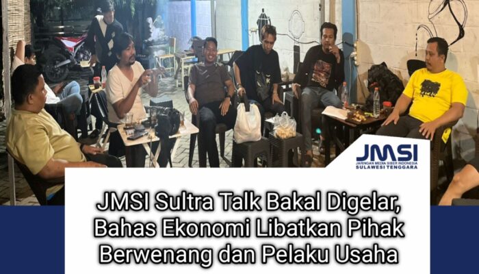 JMSI Sultra Bakal Gelar Talk Bincang Ekonomi, Libatkan UMKM dan Stakeholder Daerah
