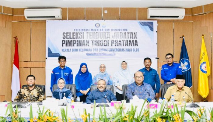 Seleksi Kepala Biro Keuangan UHO Rampung, Pengumuman Tunggu Restu Kemdiktisaintek