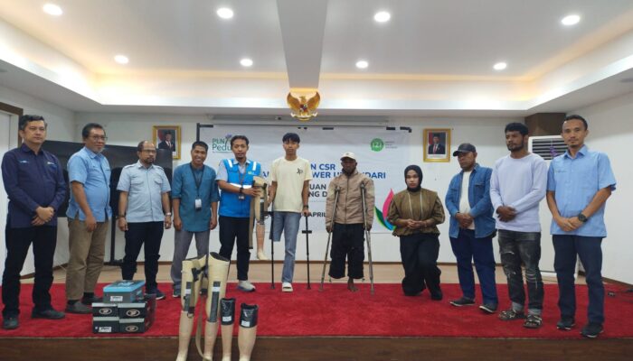 Lewat CSR, PLN Nusantara Power Kendari Gandeng IZI Bantu Lima Disabilitas Sultra Berjalan Kembali