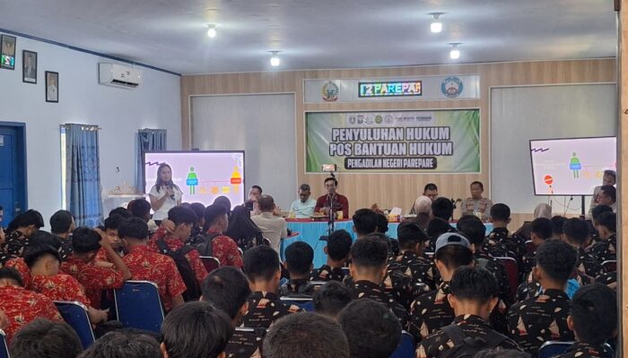 Polres Parepare Edukasi Ratusan Siswa SMKN 2 soal Bullying dan Bahaya Narkoba