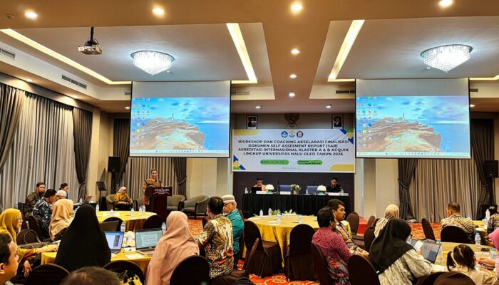 UHO Siapkan Akreditasi Internasional ACQUIN, Sembilan Prodi Susun Dokumen SAR per Klaster