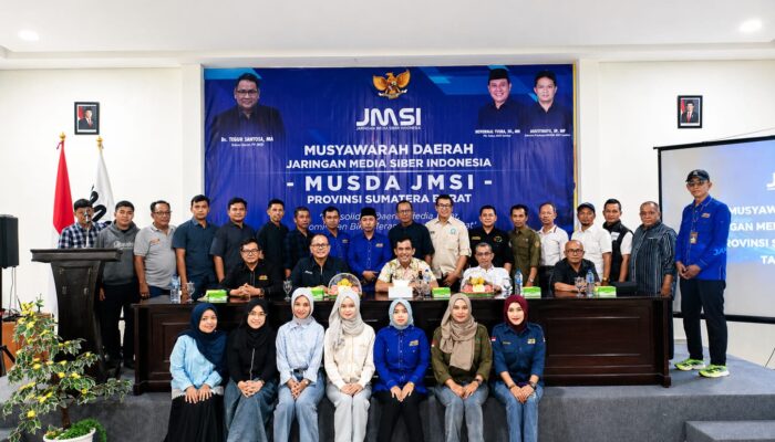 Aguswanto Terpilih secara Aklamasi Pimpin JMSI Sumbar 2026-2031, Target Bentuk Cabang di 50 Persen Daerah