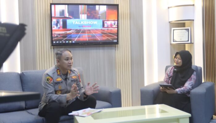 Jadi Narasumber Talk Show, Kapolres Parepare Paparkan Tiga Strategi Jaga Kamtibmas