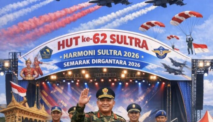 Sultra Bakal Rayakan HUT ke-62 dengan Harmoni dan Semarak Dirgantara