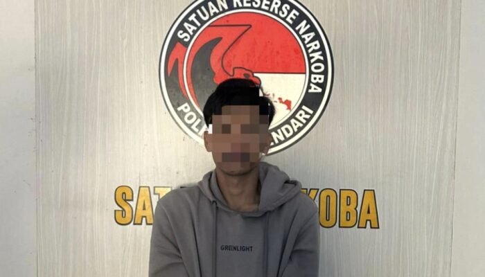 Simpan 48 Sachet Sabu di Lemari, Warga Puuwatu Diciduk Polresta Kendari