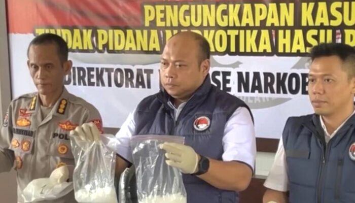 Ditresnarkoba Polda Sultra Sita 1.026 Gram Sabu