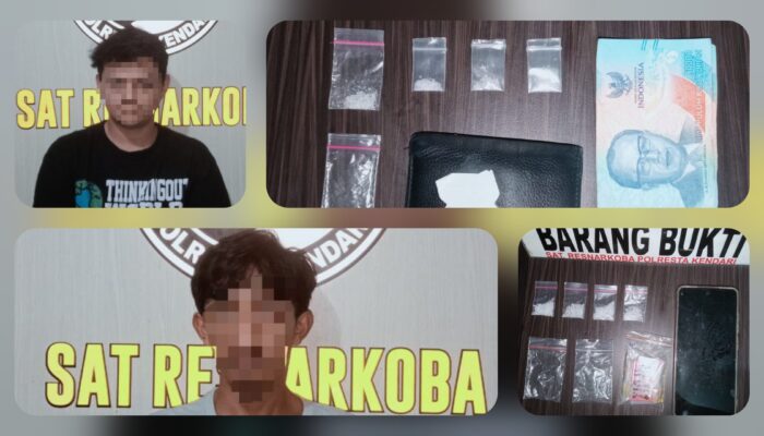 Diduga Terlibat Kasus Narkoba, Dua Mahasiswa Ditangkap di Kendari Barat
