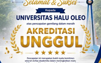 Tonggak Sejarah, UHO Kendari Kantongi Akreditasi Unggul Nasional 