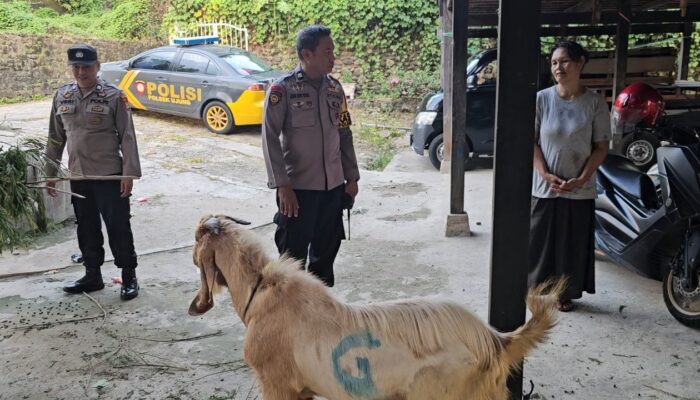 Polsek Ujung Bergerak, Cegah Curnak Jelang Idul Adha
