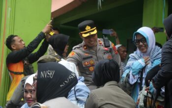 Polres Parepare Amankan Pelepasan 96 Calon Jemaah Haji Kloter 41