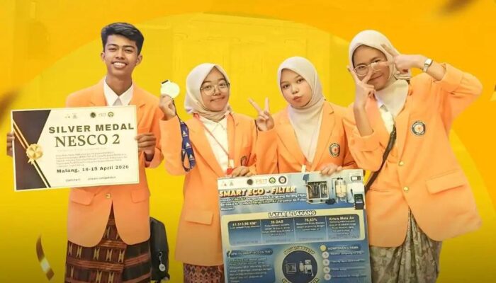 Borong Silver Medal! Tim Mahasiswa UHO Juara 2 NESCO II Malang 2026