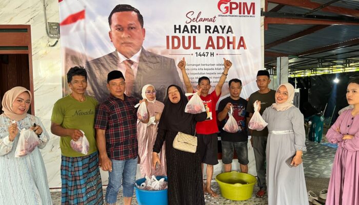 GPIM Salurkan Hewan Qurban Sapi ke Warga Tongauna Konawe, Wujud Dukungan Program Presiden Prabowo
