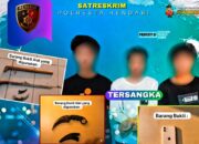Polresta Kendari Ungkap Kasus Begal di Hotel Raja Bintang, 3 Pelaku Ditangkap Tim Buser77