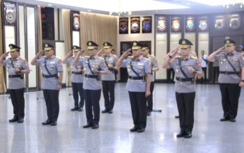 Kapolda Sultra Berganti, Brigjen Himawan Bayu Aji Resmi Dilantik di Mabes Polri
