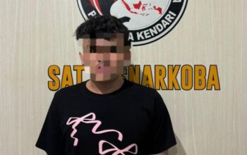 Operasi PEKAT ANOA-2026 Polresta Kendari Sasar Narkoba, 40 Sachet Tembakau Sintetis Disita