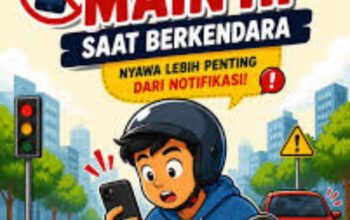Keselamatan Jangan Dikorbankan, Imbauan Polres Parepare untuk Pengguna HP di Jalan
