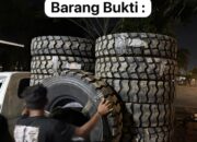 Polresta Kendari Ungkap Kasus Pencurian Ban Dump Truck, Dua Pelaku Diamankan
