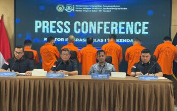Imigrasi Kendari Berhasil Gagalkan Dugaan Penyelundupan 7 WN Tiongkok ke Australia