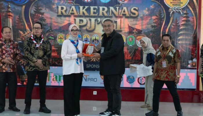 Hadiri Rakernas Purna Jambore Nasional 1991 di Lampung, Ini Harapan Teguh Santosa