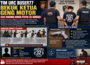 Tim URC Buser77 Bekuk Ketua Geng Motor Usai Nodong Korek Pistol ke Korban