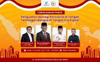 Penguatan Ideologi Pancasila Jadi Benteng Bangsa Hadapi Tantangan Era Digital
