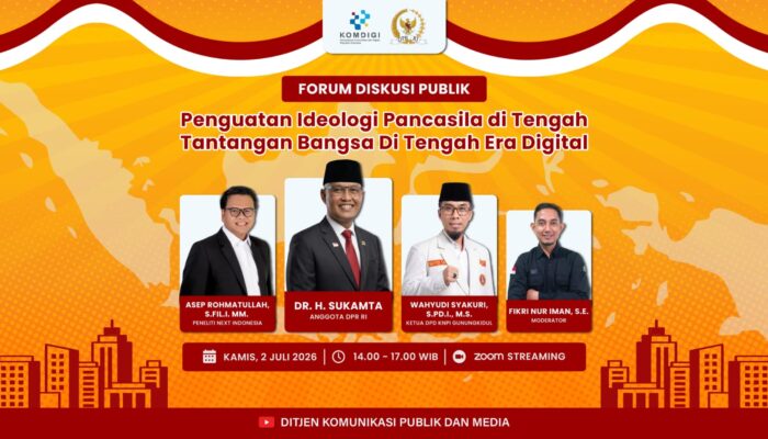 Penguatan Ideologi Pancasila Jadi Benteng Bangsa Hadapi Tantangan Era Digital