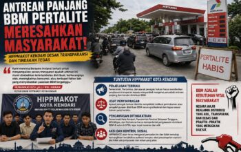 HIPPMAKOT Kendari Prihatin atas Kelangkaan BBM di Sultra