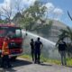 Gudang di Rumah Jabatan Gubernur di Kendari Terbakar, Damkar Berhasil Padamkan Api dalam 20 Menit