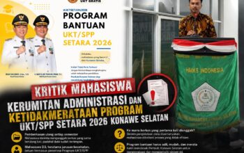 HMKS Soroti Kerumitan Administrasi dan Ketidakmerataan Akses Program Bantuan Pendidikan UKT/SPP Setara Tahun 2026