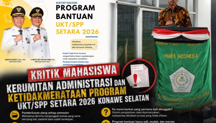 HMKS Soroti Kerumitan Administrasi dan Ketidakmerataan Akses Program Bantuan Pendidikan UKT/SPP Setara Tahun 2026