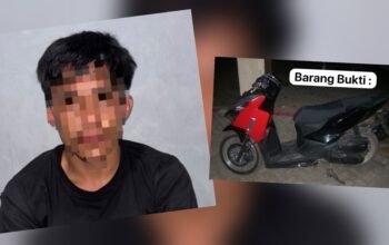 Polresta Kendari Ungkap Curanmor di Empat TKP, Motor Milik Anggota Polri Digadaikan Rp1,5 Juta
