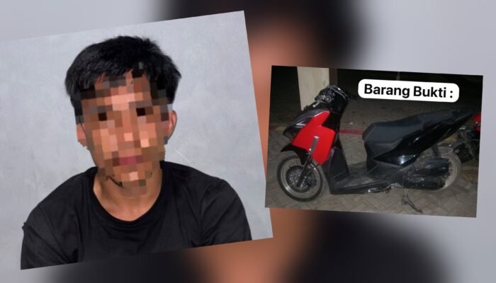 Polresta Kendari Ungkap Curanmor di Empat TKP, Motor Milik Anggota Polri Digadaikan Rp1,5 Juta