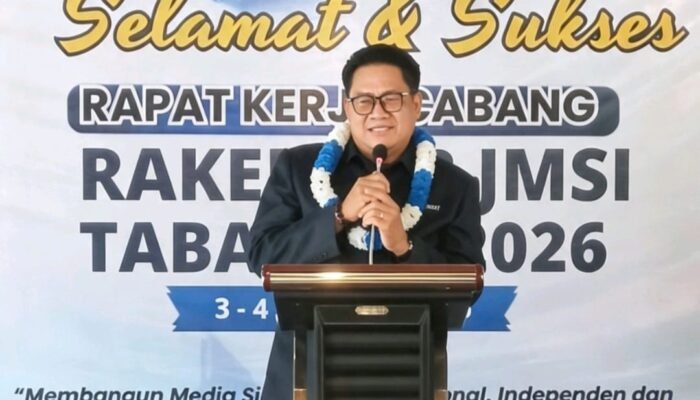 Anto Genk Luruskan Makna Londo Ireng Presiden Prabowo dalam Rakercab JMSI Tabagsel 2026